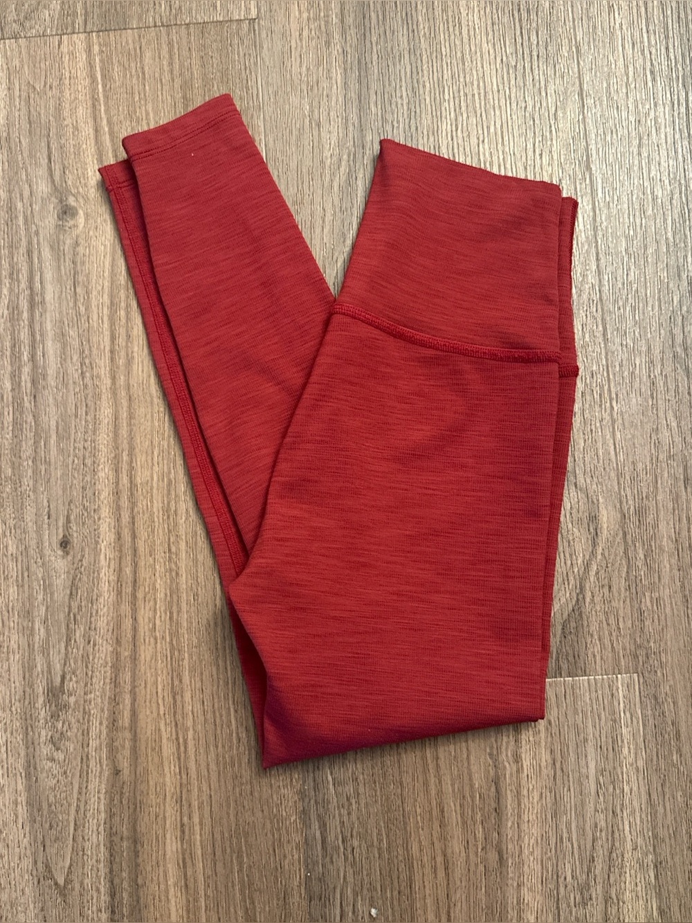 NEW Red Beyond Yoga space dye cropped leggings , size M.